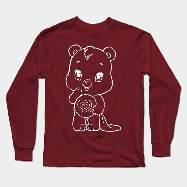 care bear dress Long Sleeve T-Shirt by SDWTSpodcast